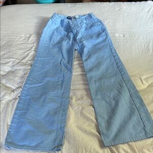 Old Navy Kids Light Blue Wide Leg Jeans